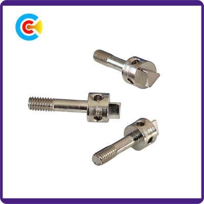 DIN/ANSI/BS/JIS Stainless-Steel 4.8/8.8/10.9 Galvanized Triangle Head Shrink Bar Lead Screw