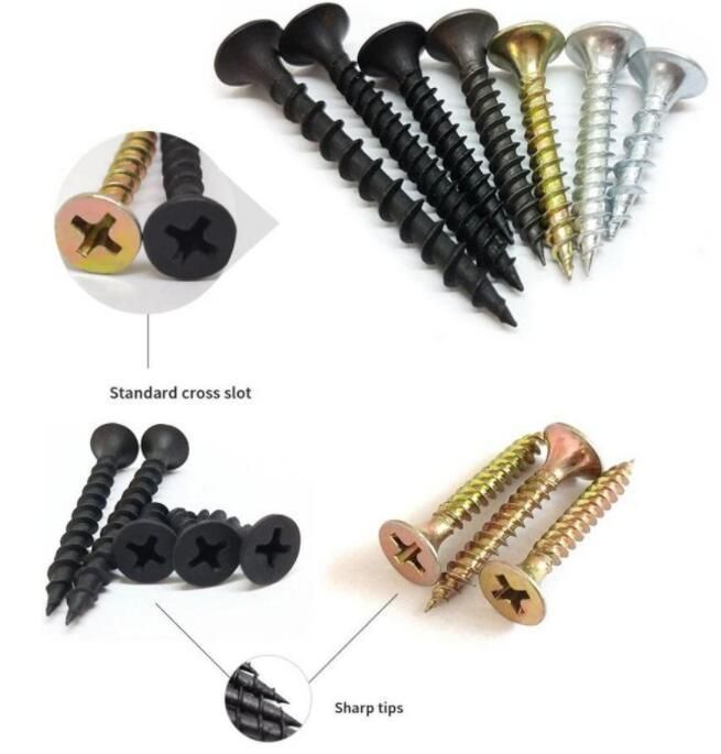 Hot Sale! Household Cross Head Steel Collated Galvanized Drywall Screws