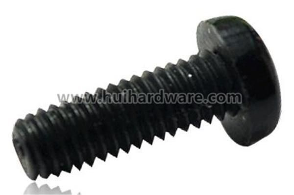 Black/White Nylon Cross Recessed Phillip Pan Head Screws M2-M8