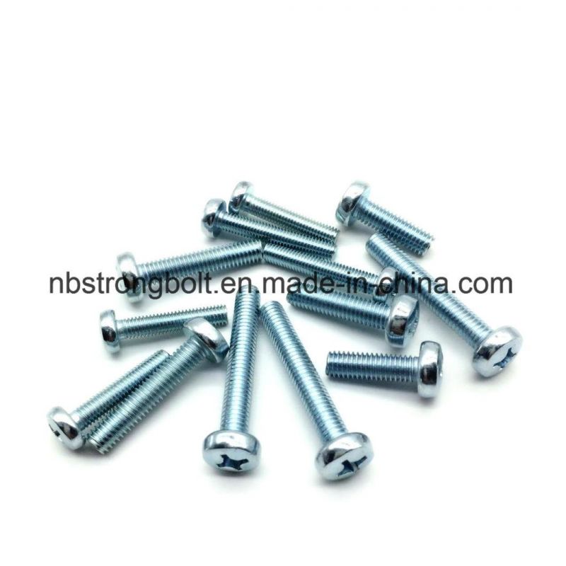 Pz Machine Screw with DIN7985 Zp