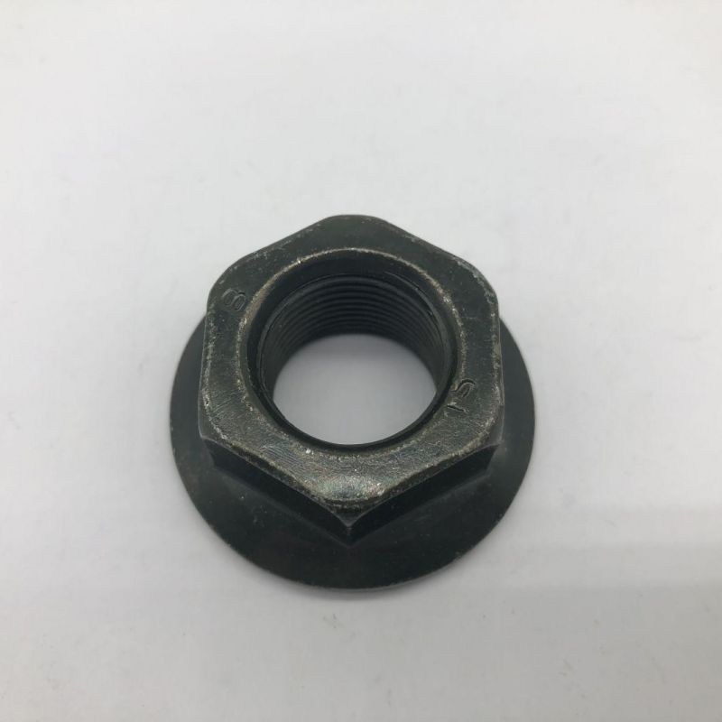 Flange Nut M20X1.25 Cl8 Green Zinc Plating