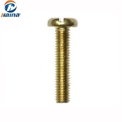 DIN85 Color Zinc Plated Cheese Head Machine Screw with Slotted