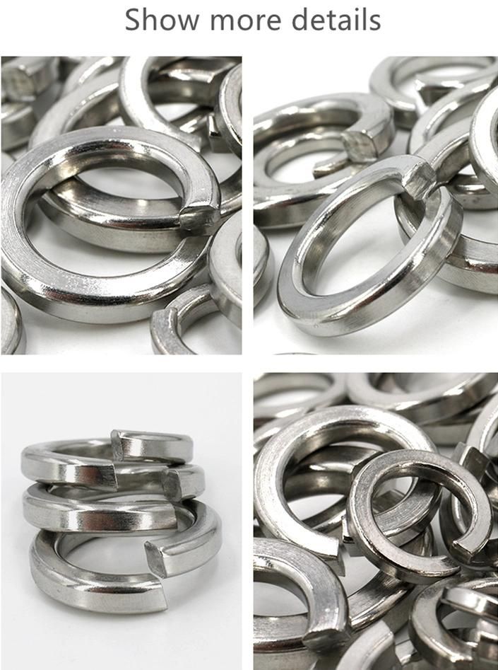 JIS B 1251 Ss Stainless Steel SUS304 Spring Lock Washers - Regular Type