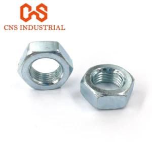 DIN 934 Hex Hexagon Metric Thread Nut Zinc Plated Nut