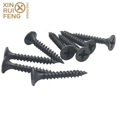 China Wholesale Factory Directly Supply 3.5mm-6.5mm Black/Grey Phosphated Drywall Screw