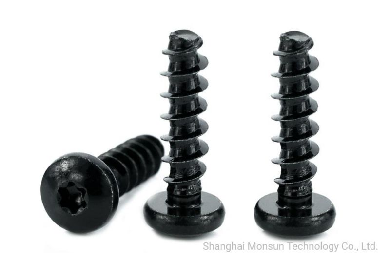 Harden Steel Torx / Phillips Pan Head Self Tapping Plastic Screws