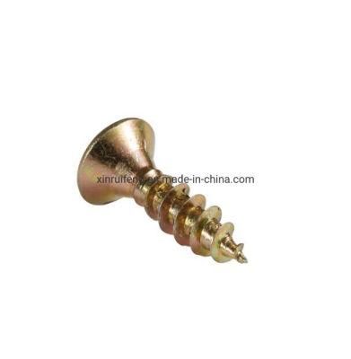 Yellow Zinc Torx Drive Double Countersunk Head Wood Chipboard Screws