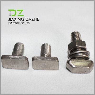 OEM Stainless Steel Hammer Head Cap Screw/T Bolt