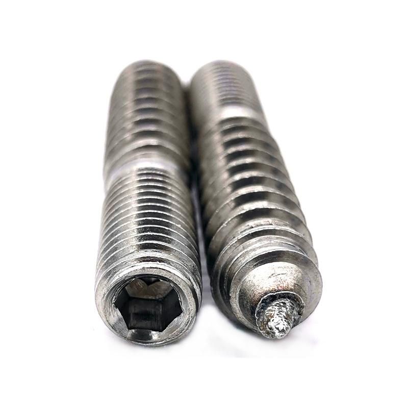 Ss/Carbon Steel Zinc Plated Double Head Hanger Bolt (M5~M16)
