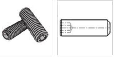 Precise Stainless Steel Hexagon Socket Set Screws DIN913