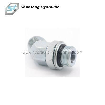 Chinese Adaptors 45&deg; Jic Male 74&deg; Cone or Bsp Male O-Ring Hydraulic Hose Adaptors Hose Fittings