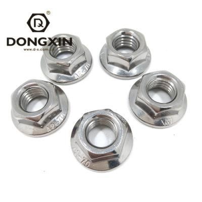 DIN6923 Zinc Plated Flange Nut Self-Locking