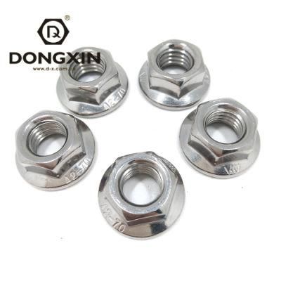 DIN6923 Zinc Plated Flange Nut Self-Locking