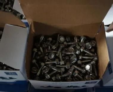Hexagon Head Drilling Screws with Tapping Screw Thread with Collar