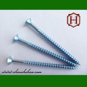 Screw/Zinc Plated Csk Head Bule Color Chipboard Screw