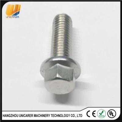 Ss 304/316 Flange Hexagonal Fastener Bolts