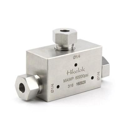 Stainless Steel Ultra-High Pressure 60000 Psi Tube Pipe Fittings Coupling Elbow Tee
