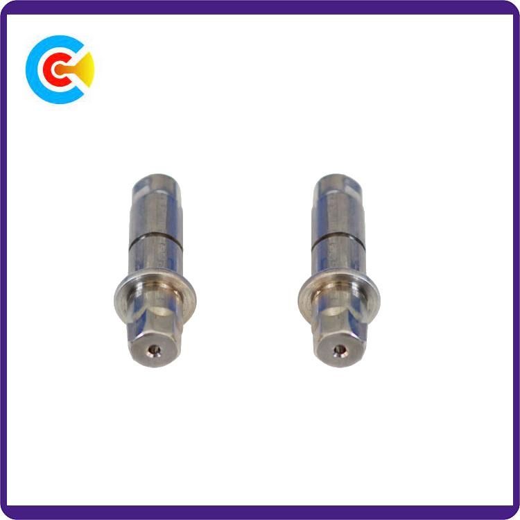 GB/DIN/JIS/ANSI Stainless-Steel/Carbon-Steel Pan/4.8/8.8/10.9 Galvanized Hexgon Non-Standard Pin for Machinery/Industry
