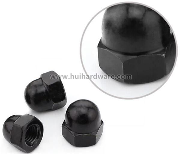 Carbon Steel DIN1587 Hexagon Dome Cap Nuts Dome Nuts