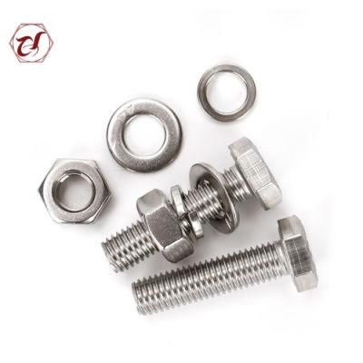 316 Stainless Steel Fastener 304 Full Thread Hexagon Bolt/Assemble Bolt