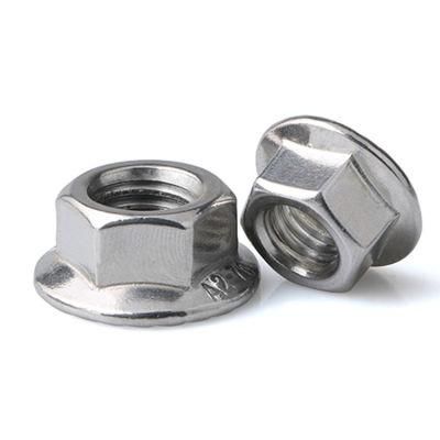 Widely Application M6 M8 M10 M12 M16 M20 M30 Carbon Steel Flange Nut