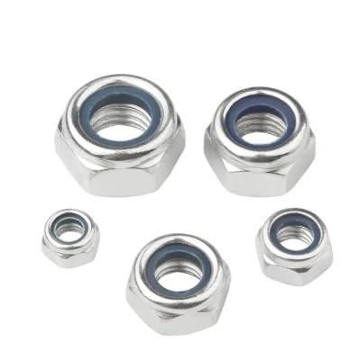 Carbon Steel Galvanized DIN982 DIN985 Nylock Nut