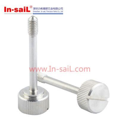 Stainless Steel OEM Large Slotted Pan Head Screws