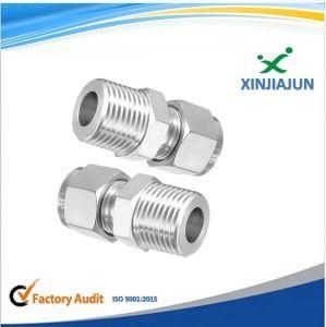 Customized Sanitary Stainless Steel Union Combination and Joint Fitting, Brass Pipe Nipple CNC Machining/ Lathing Factory