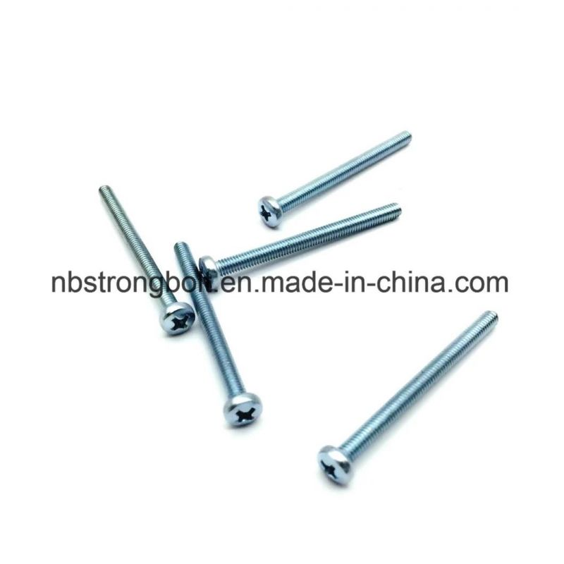 Cross Recessed Raised Cheese Head Screw DIN7985