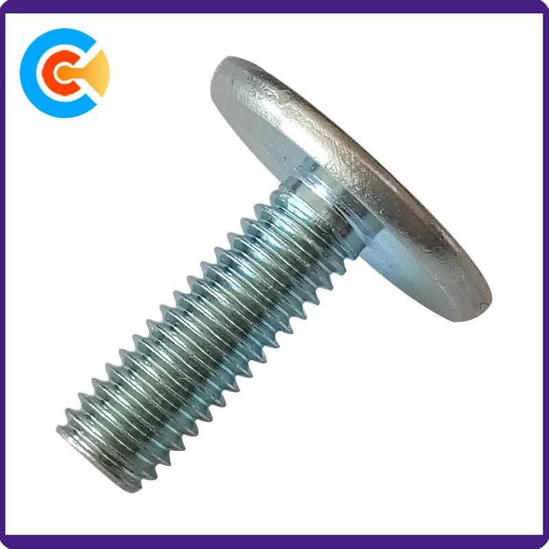 Carbon Steel Nonstandard Customized Round Head Screw Thumb Screw