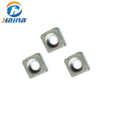China Manufacture Carbon Steel Hot DIP Galvanized Square Nut