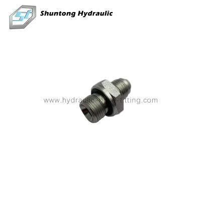 Jic Male 74&deg; Cone/Bsp Male Captive Seal Carbon Steel Hose Fittings
