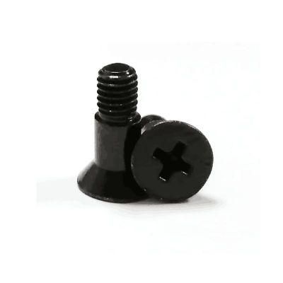 Black Zinc Plated Flat Countersunk Head Phillips Shoulder Machine Screws