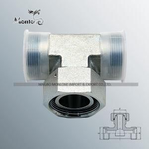 CE Approved Branch Tee Hose Fittings with Swivel Nut (BC52)