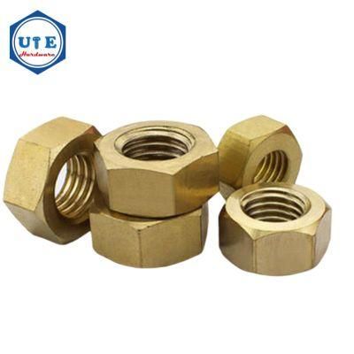 Manufactory DIN 934 High Quality New Arrival Copper Brass Hex Nut for Retail Industry