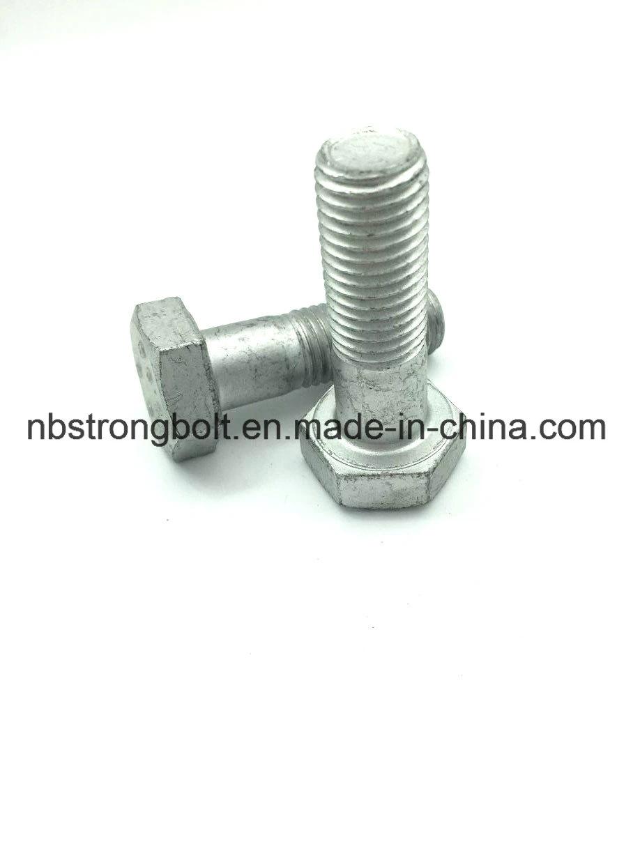Hex Bolt HDG Cl. 5.8+ Nut+ Washer High Quality Fastener Factory
