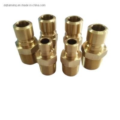 Dme Brass Hex Male Hose Nipple for Injection Molding Parts