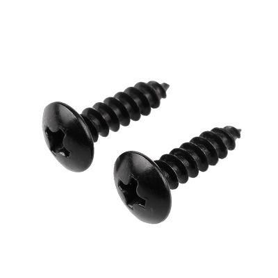 Black Cross Truss Head Self-Tapping Screw GB71-85