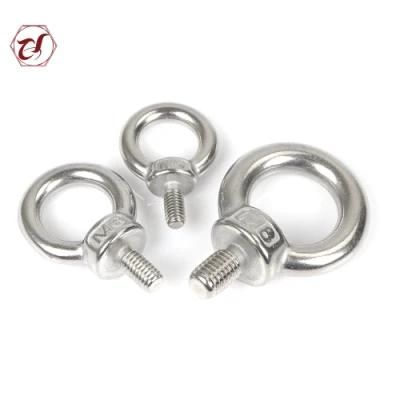 Stainless Steel 304 or 316 Eye Bolt Screw DIN444 Ring Bolt
