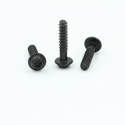 Galvanized Black Carbon Steel DIN7981 Torx Special Black Self Tapping Screws