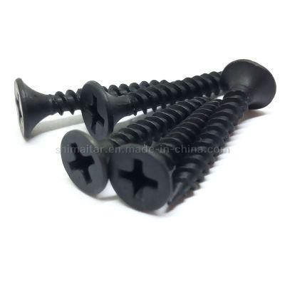 Hot Sale Taiwan Quality Gypsum Screws Black Phosphated Dry Wall Screws Fine Thread Self Tapping Drywall Screw
