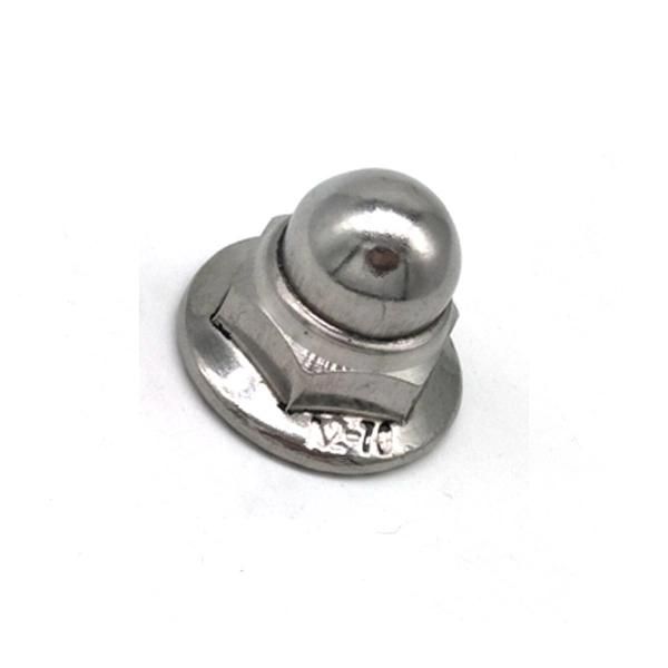 Flange Cap Nuts, Hex Serrated Flange Cap Nuts