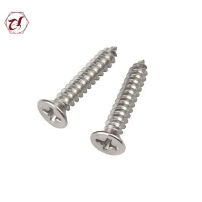 Self Tapping DIN 7982 Flat Head Stainless Steel Screw