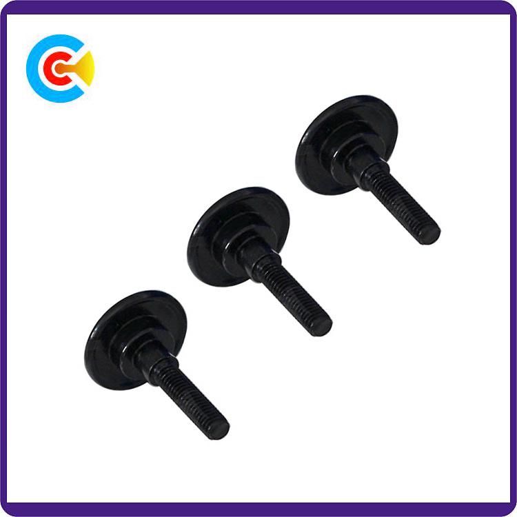 Carbon Steel/4.8/8.8/10.9 M5 Customized Mechanical Handle Round Head Step Screws