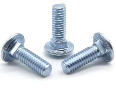 DIN 603 Grade 4.8 8.8 Carbon Steel Panhead Carriage Bolts