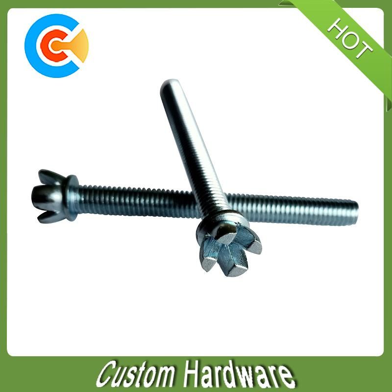 Custom Hardware Carbon Steel Galvanized Special-Shaped Head Screws