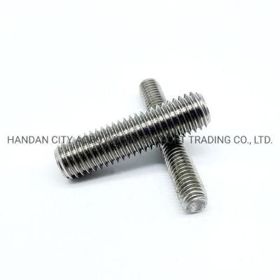 Factory Wholesale Double Head Carbon Steel Rod Screw Double End Adjustable Threaded Rod