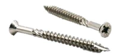 Double Countersunk Head Pozi Drive Fastener Carbon Stainless Steel Screw
