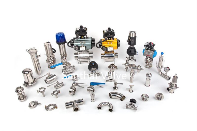 Sanitary Ss. Stainless Steel Butt Weld Tri Clamp Pipe Fitting 90 Degree Elbow