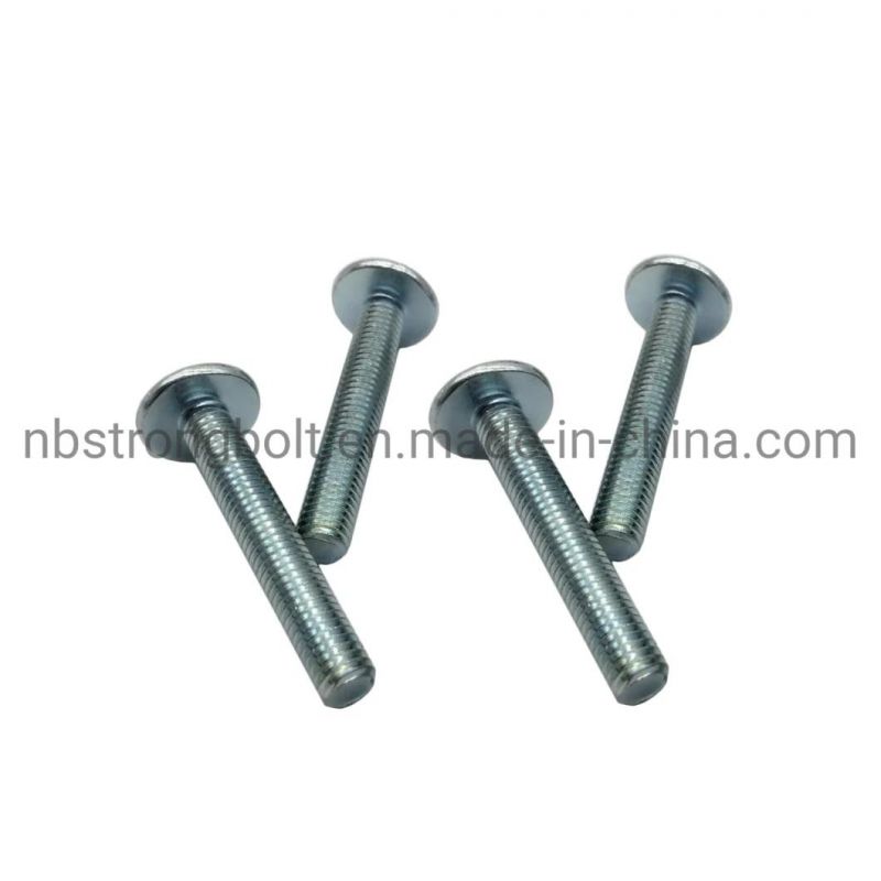 Kombi (SLOT+POZI) Machine Screws with Zinc